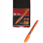 RESALTADOR FLUO NARANJA, PUNTA BISELADA