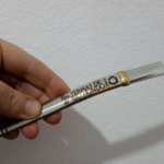 BOMBILLA DE ACERO CON DIJE GRABADA A LASER