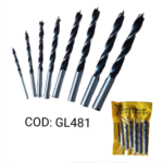 JUEGO  MECHAS 8PCS P/MADERA 3-10MM