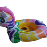 SALVAVIDA CON PASA PIE 80CM PONY