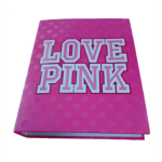 CARPETA A4 LOVE PINK