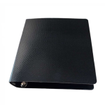 CARPETA FIBRA NEGRA A3