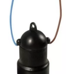 PORTA LAMPARA CHICOTE DELUX NEGRO