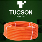 CAÑO CORRUGADO NARANJA 7/8 TUCSON X25MTS