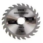 DISCO PARA MADERA 4-1/2" 115 24 DIENTES DE CARBURO