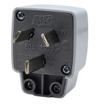 FICHA MACHO BIPOLAR "ALTO CONSUMO" 20A MIG (caja de 40u )