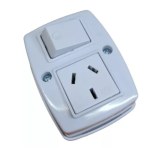 INTERRUPTOR Y TOMA EXTERIOR MIG (caja 24u )