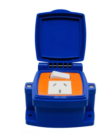 CAPSULADO EXTERIOR INTERRUPTOR Y TOMA 10A MIG (caja de 10u)