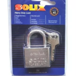 CANDADO MACIZO 40MM ACERO CORTO 2 LLAVES