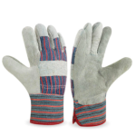 GUANTE DE DESCARNE CORTO COMBINADO CON TELA