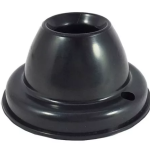 RECEPTACULO RECTO NEGRO