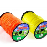 TANZA BORDEADORA GRILON NARANJA CUADRADA 2.0MM BOBINA 1KG