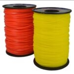 TANZA BORDEADORA AMARILLA REDONDA 2.0 MM BOBINA 1KG