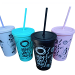 VASO CON SORBETE 500CC