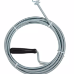 CABLE ACERO DESTAPA CAÑERIA CON  MANIJA