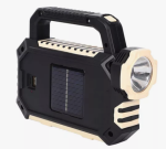 LINTERNA SOLAR MULTIUSO LED CARGA SOLAR Y USB PORTATIL - Imagen 2