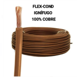 CABLE UNIPOLAR 1X2,50 100 MTS 100%COBRE IGNÍFUGO