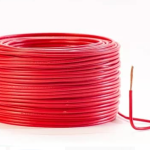 CABLE UNIPOLAR 1X4 ROJO CABLE-FLEX