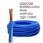 CABLE NORMALIZADO IRAM UNIPOLAR 1X1,50 CELESTE LEDUCOM