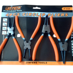 PINZAS SEGUER X 4 PCS PROFESIONAL