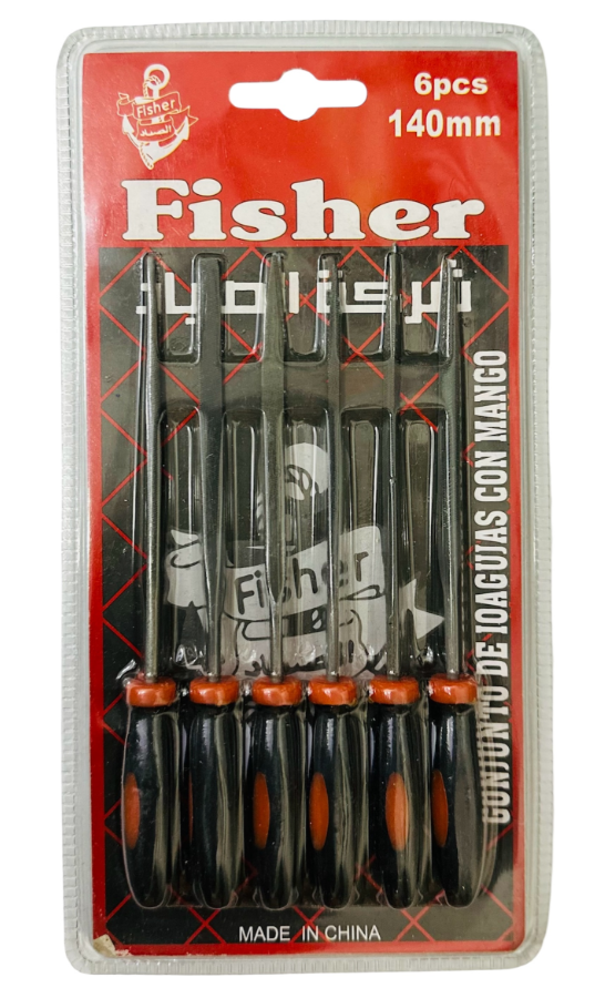 etl0034 SET DE LIMAS X 6PCS 140MM - Imagen 1