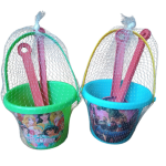 BALDECITO PLAYERO CON RASTRILLO Y PALA EN RED