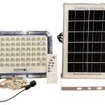 REFLECTOR SOLAR 50W CON CONTROL Y PANEL SOLAR