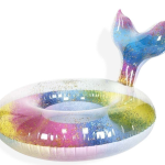 SALVAVIDA COLA DE SIRENA CON GLITTER  70CM