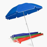 SOMBRILLA PLAYERA LISA 1.80 CM LARGO X 1.50CM DIAMETRO