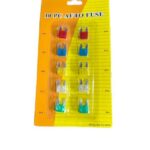 FUSIBLE MINI AUTO X 10 DE 10,15,20,25,30 AMP