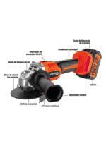 AMOLADORA RECARGABLE 115MM 20V VERSA MAX - Imagen 2