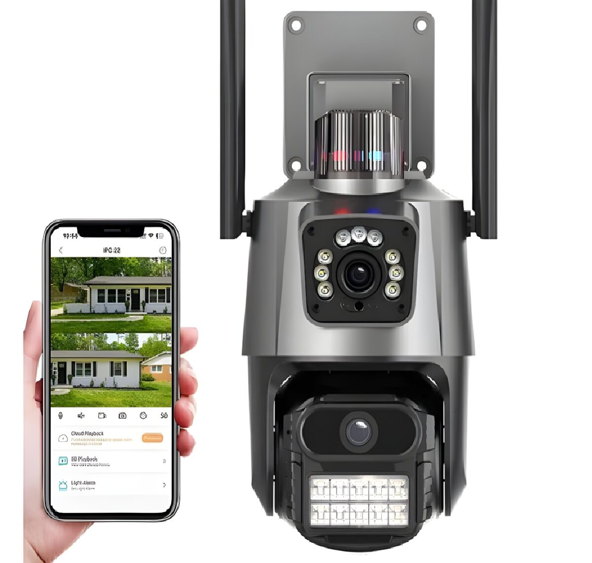 CAMARA DE SEGURIDAD LENTE DUAL X32 – JP