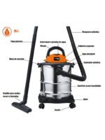 ASPIRADORA INDUSTRIAL 1200W 15L - VERSA MAX - Imagen 2