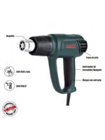 PISTOLA DE AIRE CALIENTE INDUSTRIAL 2000W - VERSA - Imagen 2
