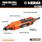 TORNO MINI DRILL 135W 80PCS VERSA MAX - Imagen 2