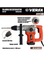 TALADRO ROTOPERCUTOR 1010W VERSA MAX - Imagen 2