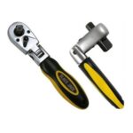 LLAVE CRIQUET ARTICULADA DOBLE ENCASTRE 3/8" Y 1/4" BLACKJACK