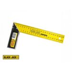 ESCUADRA DE ACERO ANCHA 30CM BLACKJACK