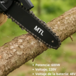 MINI SIERRA PORTATIL A BATERIA DE 21V MTL - Imagen 3