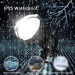 REFLECTOR LED MTL RECARGABLE ALTA POTENCIA - Imagen 3