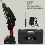 MINI SIERRA PORTATIL A BATERIA DE 21V MTL - Imagen 2