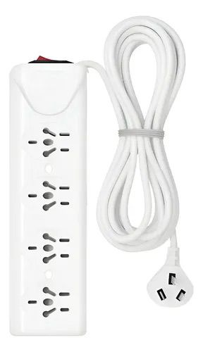 ZAPATILLA MULTINORMA 4 TOMAS X 1,5M CON TECLA STARS