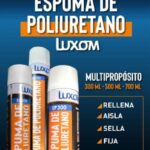 ESPUMA POLIURETANO 300ML LUXOM