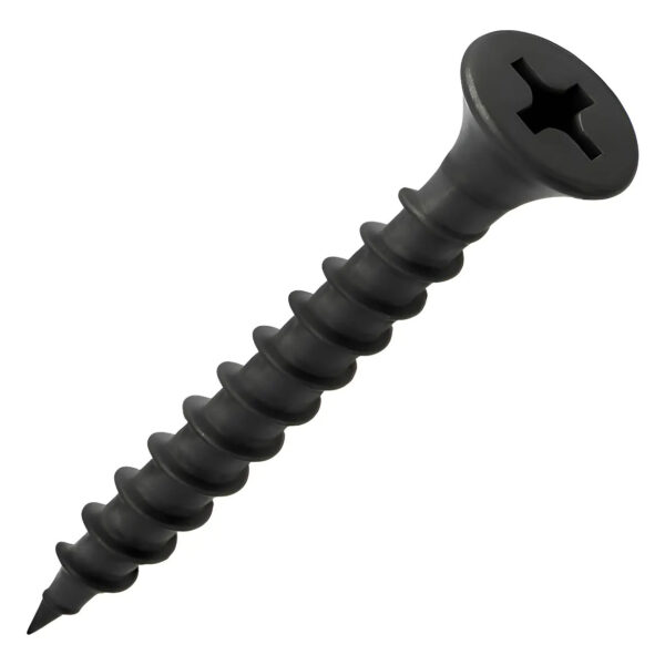 TORNILLO DRYWALL ROSCA GRUESA 6X38MM NEGRO (BOLSA DE 1KG)