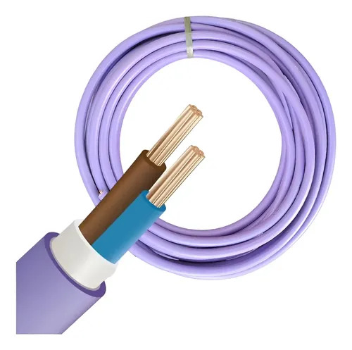 CABLE NORMALIZADO IRAM SUBTERRANEO 2X4 VIOLETA LEDUCOM