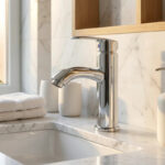 CANILLA MONOCOMANDO METAL PLATEADO MTL