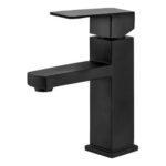 CANILLA MONOCOMANDO NEGRA VERTICAL MTL