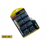 PUNTAS Y TUBOS C/MANGO ERGONOMICO X 58PCS BLACKJACK