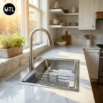 BACHA COCINA MTL ACERO INOXIDABLE PLATEADO (MEDIDAS 70 LARGO X 40 ANCHO X 20 PROFUNDO)