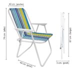 SILLON PLEGABLE DE PLAYA - Imagen 3